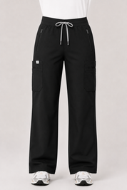 Pantalon de travail ample Quinn – Noir