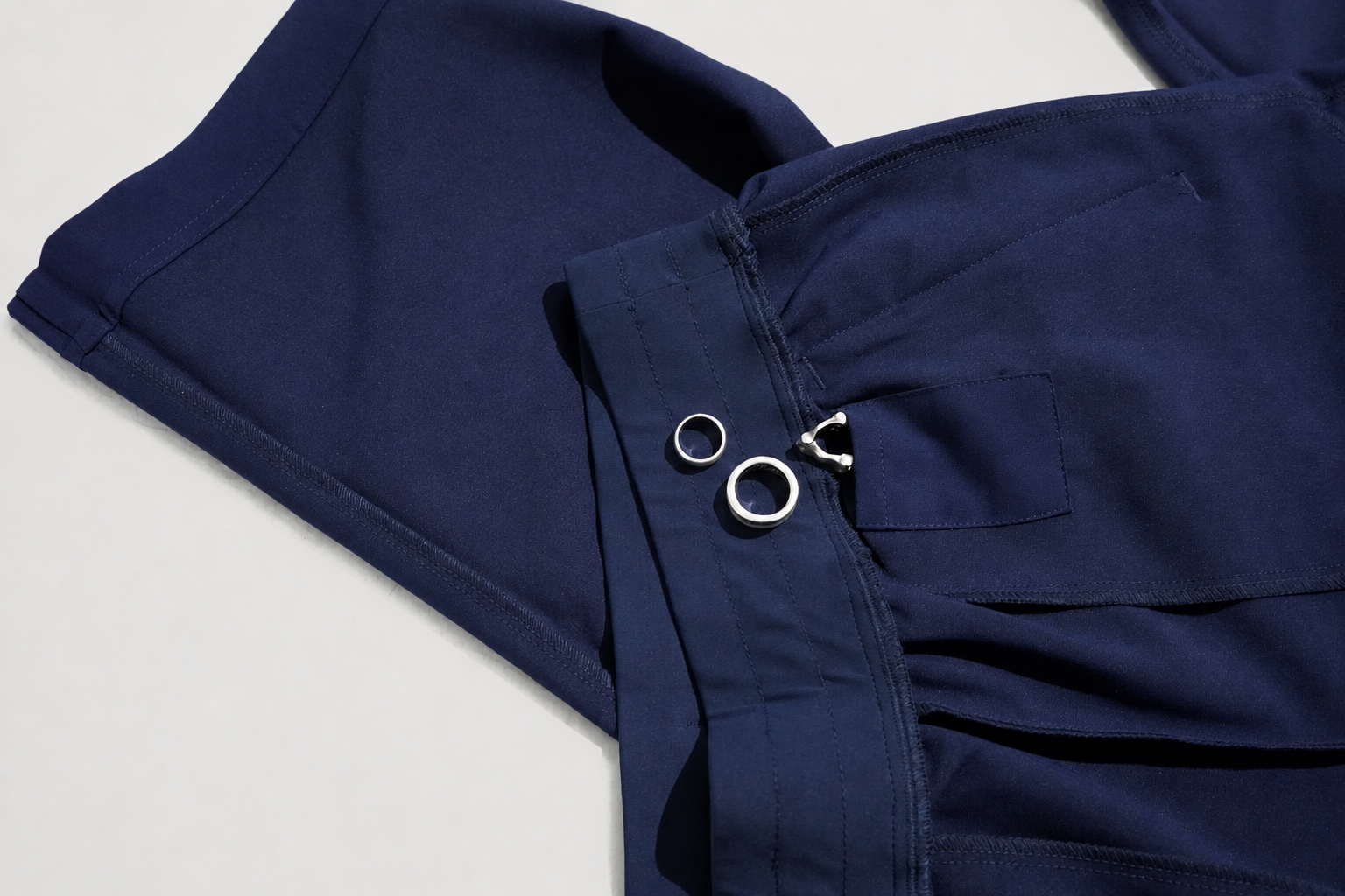 Pantalon de travail ample Quinn - Bleu marine