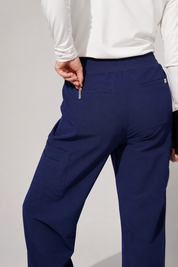 Pantalon de travail ample Quinn - Bleu marine