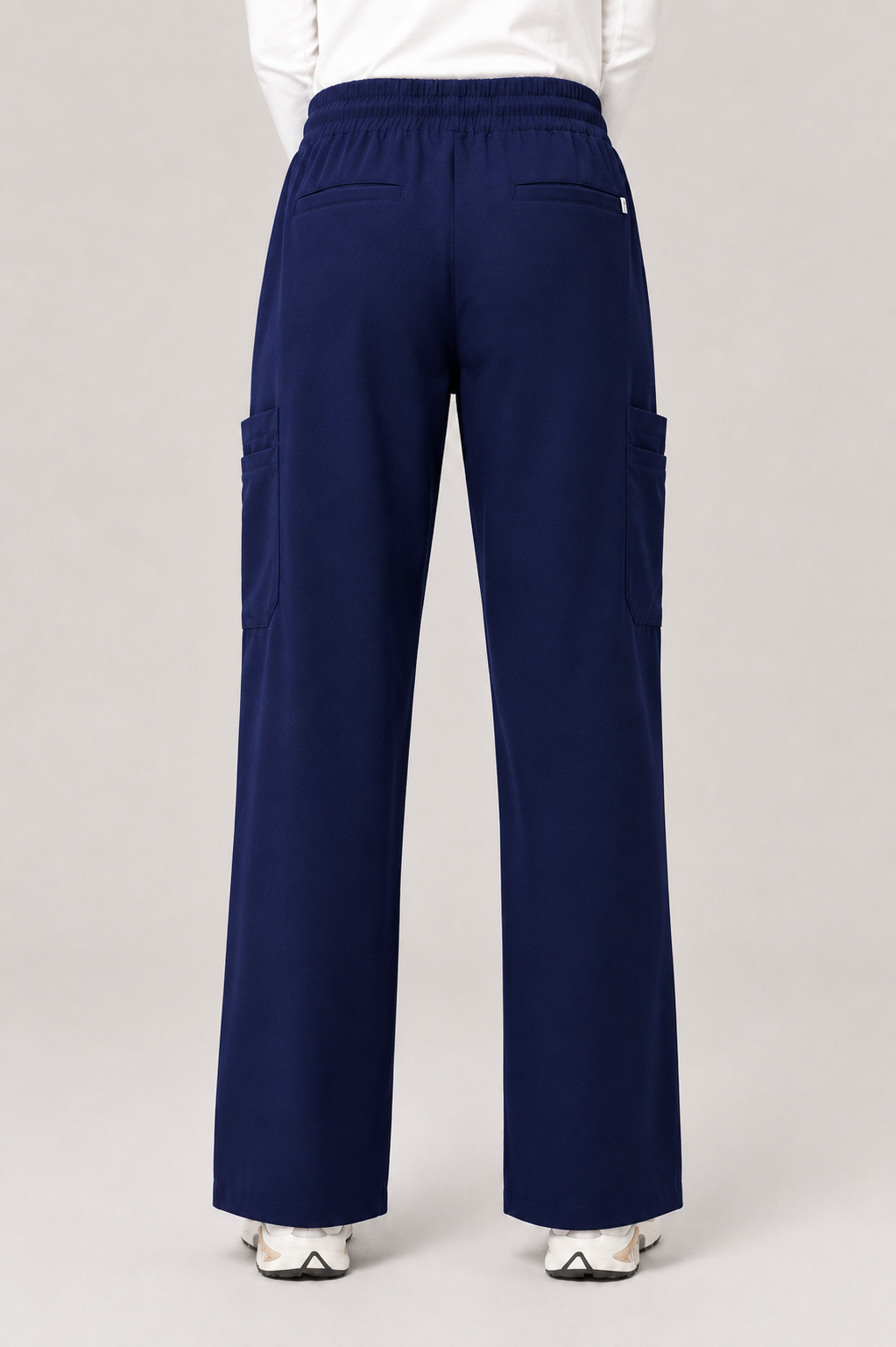 Pantalon de travail ample Quinn - Bleu marine
