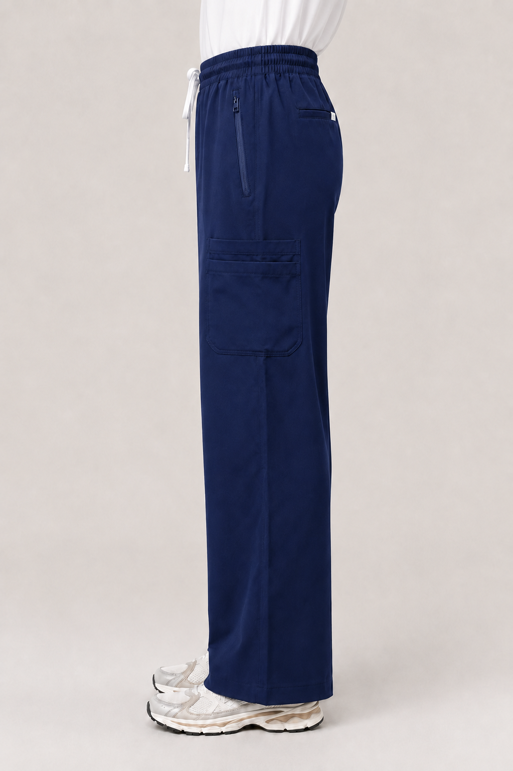 Pantalon de travail ample Quinn - Bleu marine